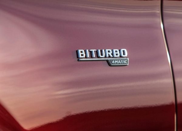 Mercedes originalt Biturbo 4-matic logo