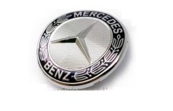 Mercedes originalt grillemblem for bruk på grillramme