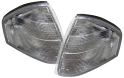 R129 Hvitt blinklyspar i original design