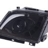 R129 Klarglass sort frontlykter med LED