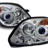 Klarglass frontlykter med chrome reflektor og linse - Mercedes R170 SLK |