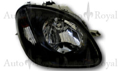 R170 Klarglass frontlykter med sort reflektor