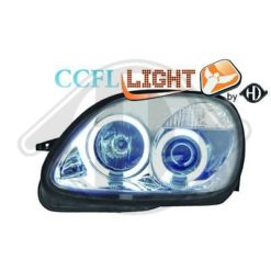 R170 Klarglass hovedlykter med CCFL ringer