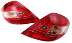 R171 LED baklykter rød / klar klarglass