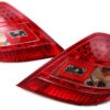 R171 LED baklykter rød / klar klarglass