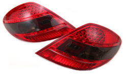 R171 LED baklykter rød / sotet klarglass