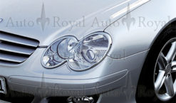 R230 Chrome lister til frontlykt 02-08