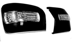 Speildeksler med LED blinklys