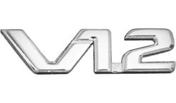 V12 emblem
