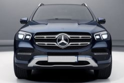 V167 GLE Mercedes original belyst stjerne