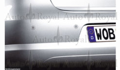 VW EOS Original Parkdistanzkontrolle hinten 4 Sensoren.