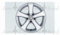 VW Original Sima 6 J *14" Brillantsilber.