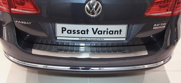 VW Passat B7 variant lastelist i aluminium for bakfanger