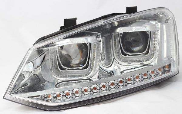 VW Polo A05 6R DRL chrome lamper