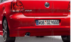VW Polo (A05) Original Endschalldämpferblende 76mm fur Endrohr 55mm.