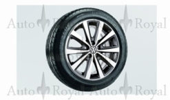 VW Polo (A05) Original nthrazit glanzgedreht rechts.