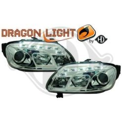 VW Touran LED bestykkede hovedlamper 03-06