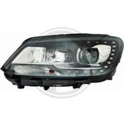 VW Touran hovedlykter med LED DRL lamper fra 2010