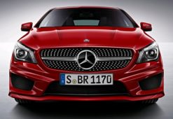 W117 CLA Mercedes original diamond grill