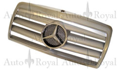 W124 CL look grill sølv 86-93