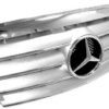 W124 CL look grill sølv 93-95
