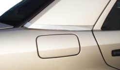 W124 Chrome list til C-stolpen