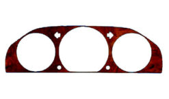 W124 Instrumentavkledning i mørkt tre