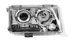 W124 Klarglass lykter med linseoptikk 85-93