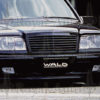 W124 Sort komplett grill 93-95
