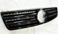 W140 CL 2-dørs carbon look grill