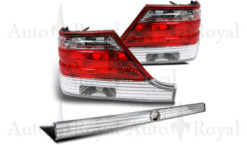 W140 Klarglass baklykter 96-99