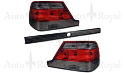 W140 Klarglass baklykter 96-99 sotet