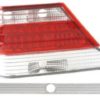 W140 Klarglass baklykter med LED