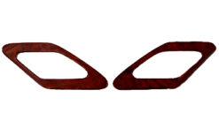 W140 Valnøtt deksel til C-stolpe