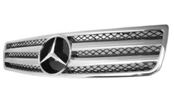 W140 coupe CL sølv grill