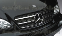 W163 Chrome lister til grill