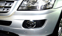 W164 Chrome tåkelys ring fra 07.08