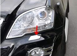 W164 Chromedeksler til lyktespylere 09-12