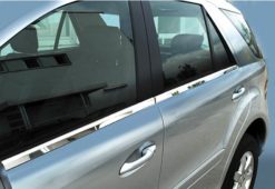 W164 Polerte Lister under Vindu