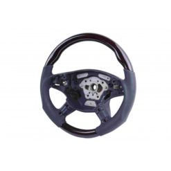 W164 / X164 / W251 Ratt sport V2 sort skinn mørkt tre