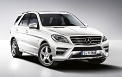 W166 AMG original frontfangersats