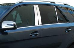 W166 Chrome dørstolpedeksler