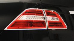 W166 Chrome lykteringer bak