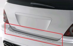 W167 GLE Blank beskyttende metallist for montering på bakfanger