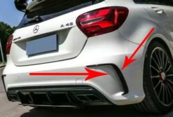 W176 listsett til AMG bakfanger