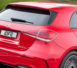 W177 A-klasse lykteringer i chrome til baklyktene