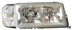 W201 Klarglass frontlykter