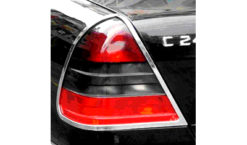 W202 Chrome lister til baklykter