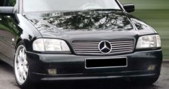 W202 Hvitt blinklyspar ved hovedlykter