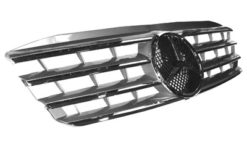 W203 CL look grill sølv